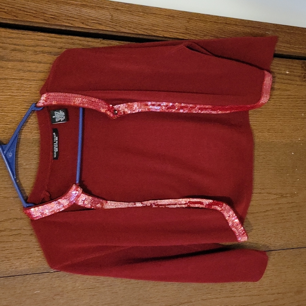 Reference point small sequin sweater *same day shipping